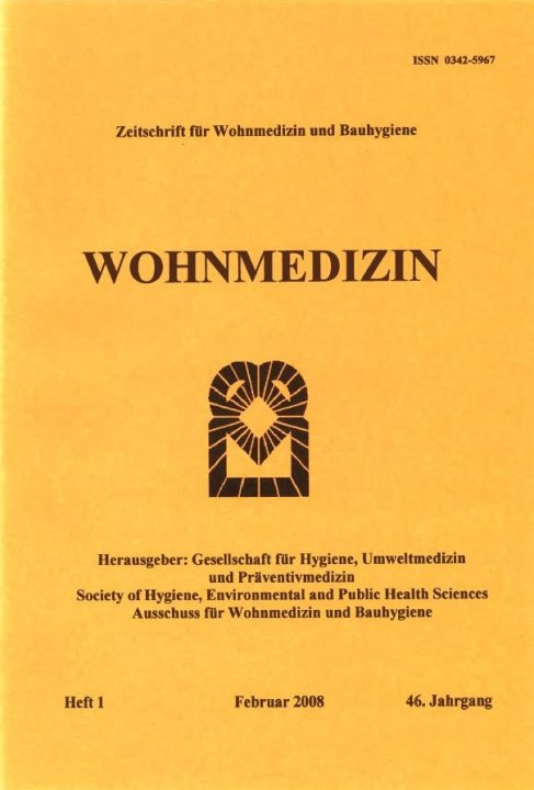 Wohnmedizin - Heft 1 - 2008