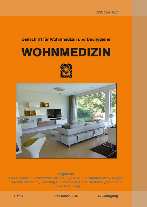 Wohnmedizin - Heft 3 - 2015
