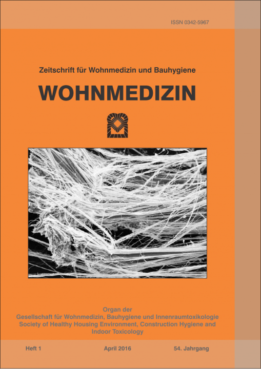 Wohnmedizin - Heft 1 - 2016
